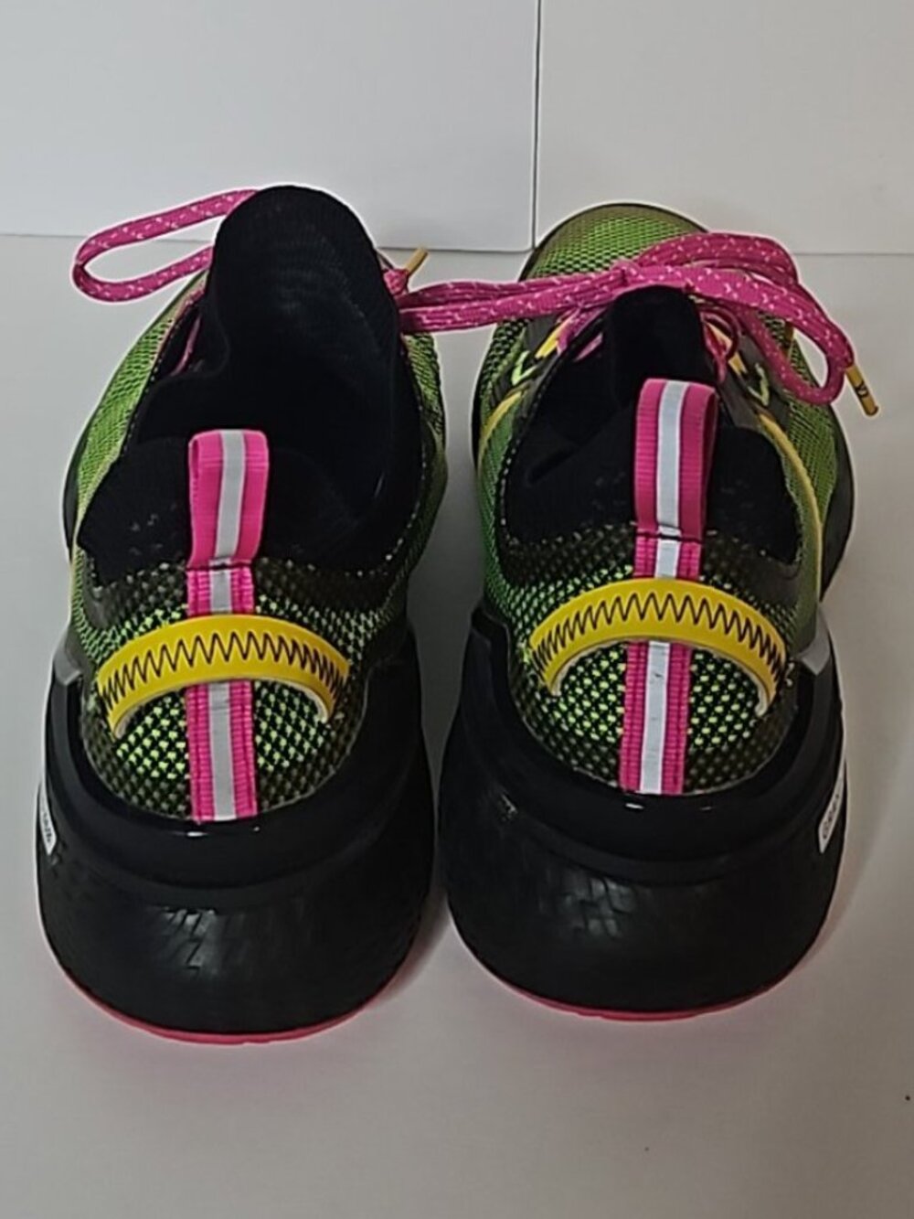 Cole Haan Zerogrand Overtake Mesh Running Shoes Green Pink Men's Size 7.5 M - Picture 6 of 6